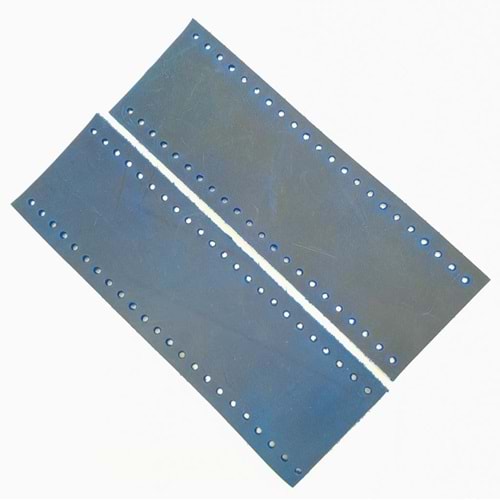 Çanta Aksesuar Crazy Oil Saks Mavi Gerçek Deri Tutma Sapı 18X6 Cm Simit Sap