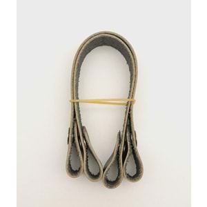 Çanta Aksesuar 30 cm Gerçek Deri Siyah Renk Çıtçıtlı Sap Gümüş Metalli