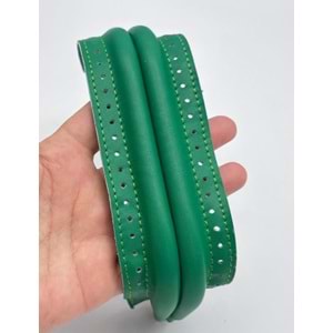 Çanta Aksesuar 16 cm Suni Derili Yeşil Renk Gizli Çanta Bursu