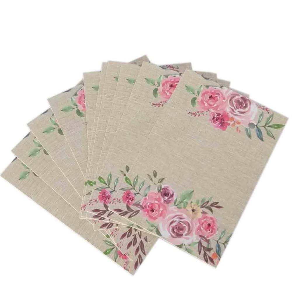 Çanta Aksesuar 10Lu 10X7Cm Dikdörtgen Yazısız Etiket