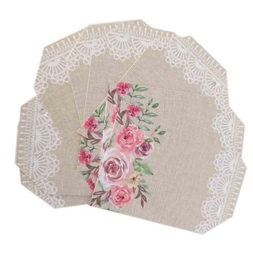 Çanta Aksesuar 10Lu 10X7Cm Yazısız Etiket