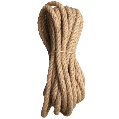 Çanta Aksesuar 10 Mm 10 Metre Jüt Halat