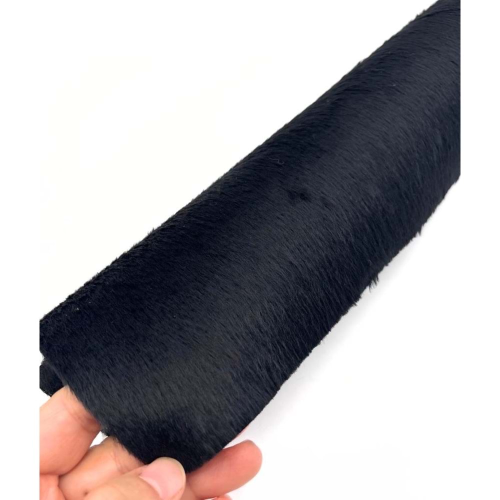 Çanta Aksesuar Siyah Renk Tay Tüyü Kumaş, Bot, Ayakkabı İçerisine Konulabilir