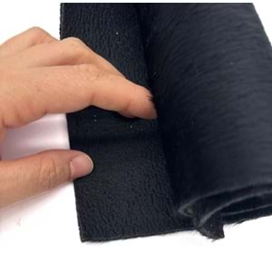 Çanta Aksesuar Siyah Renk Tay Tüyü Kumaş, Bot, Ayakkabı İçerisine Konulabilir