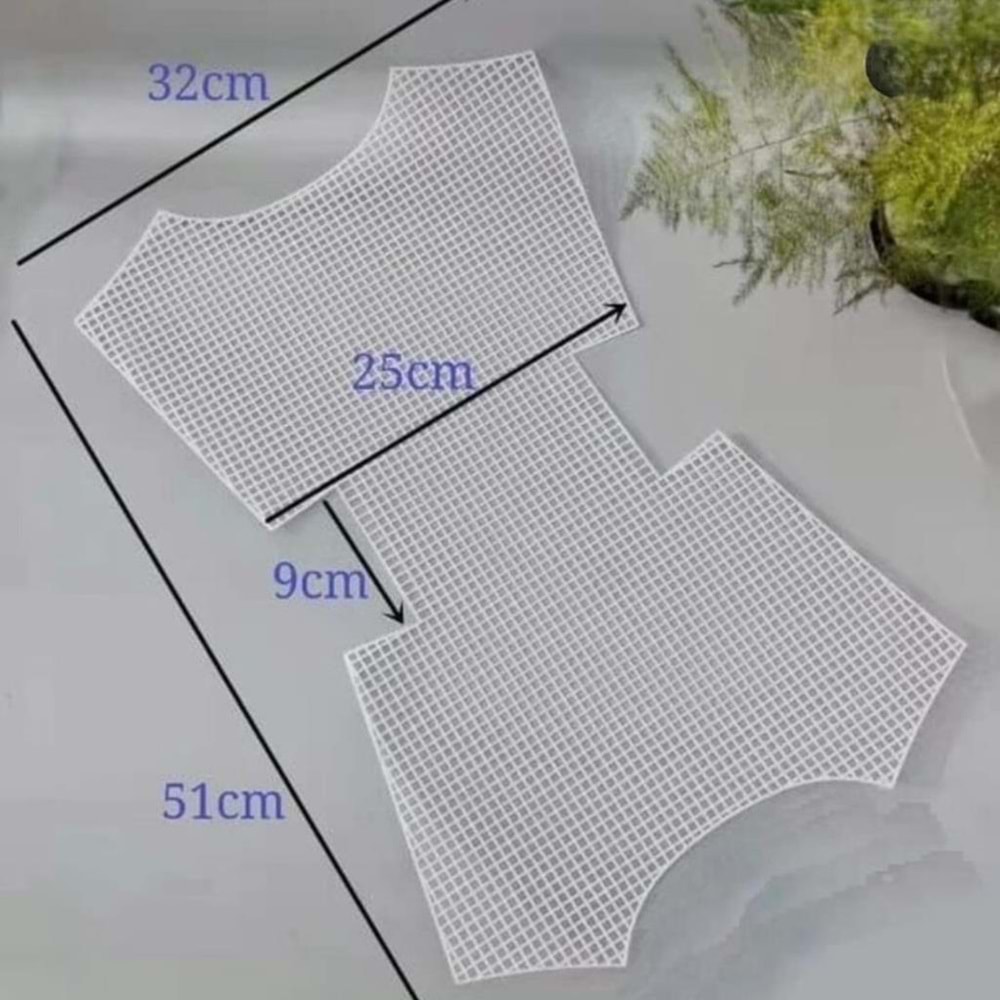 Çanta Aksesuar Kelebek Model Plastik Kanvas Siyah Renk