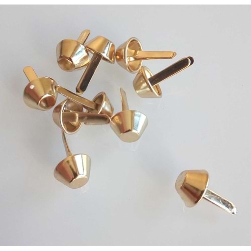 Çanta Aksesuar 10Lu Light Gold Kabara Huni Model