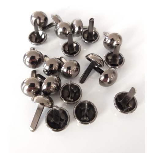 Çanta Aksesuar 10Lu Füme Kabara Yuvarlak