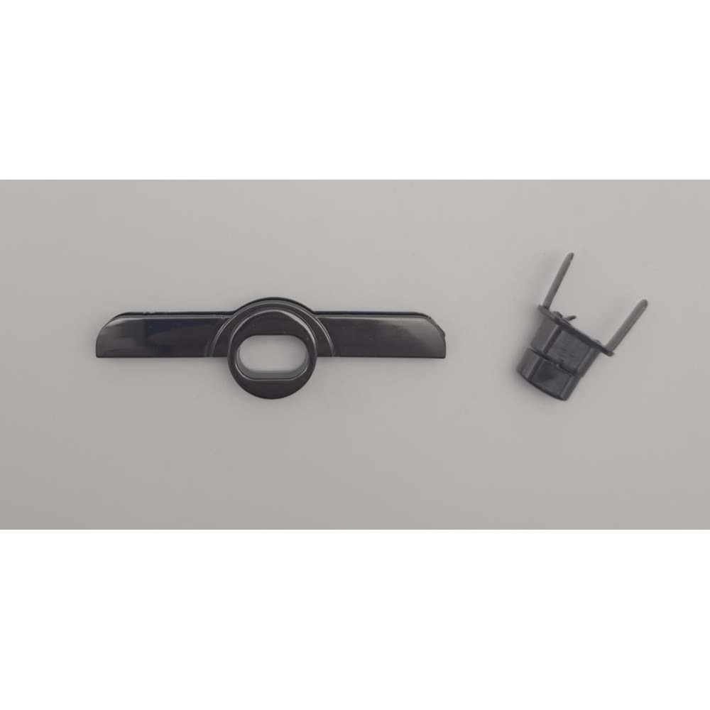 Çanta Aksesuar Kilitli Kapak Aparatı No:2 Füme Renk