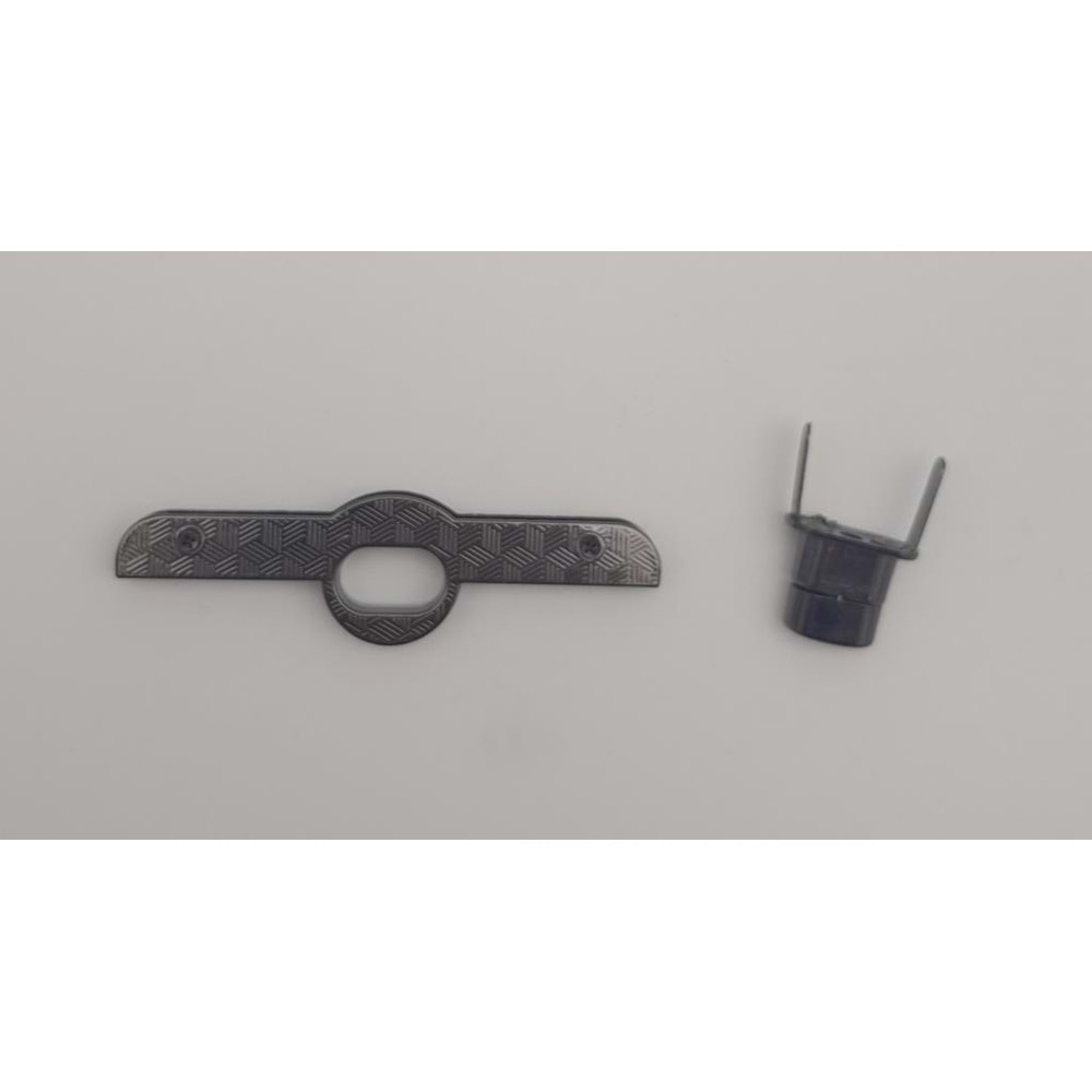 Çanta Aksesuar Kilitli Kapak Aparatı No:2 Füme Renk