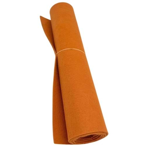 Çanta Aksesuar 3 mm Keçe Turuncu-Taba 50x40 cm