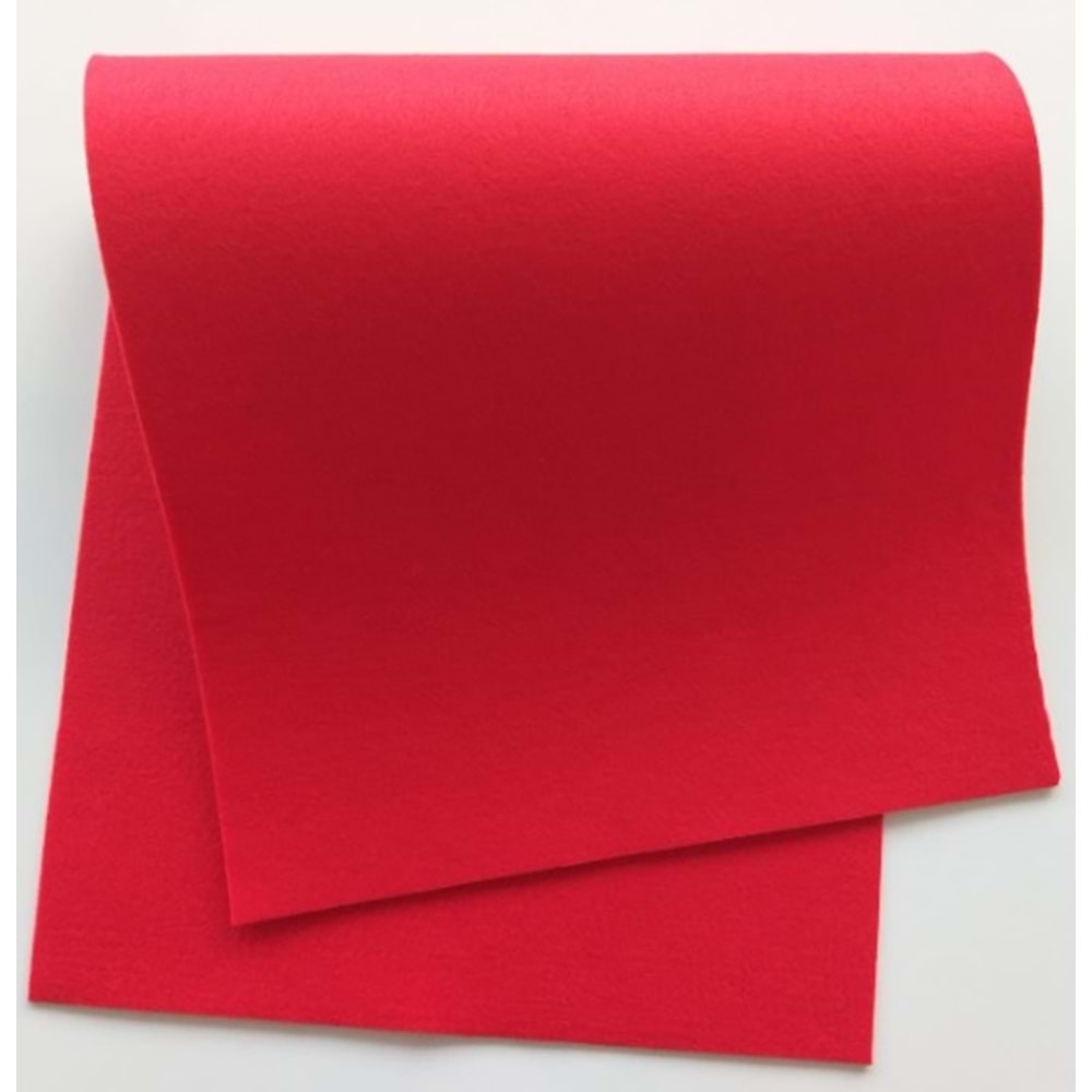 Çanta Aksesuar 3 Mm Keçe Kırmızı