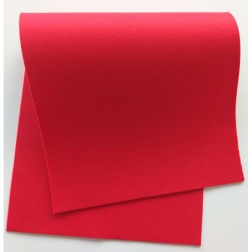 Çanta Aksesuar 3 Mm Keçe Kırmızı