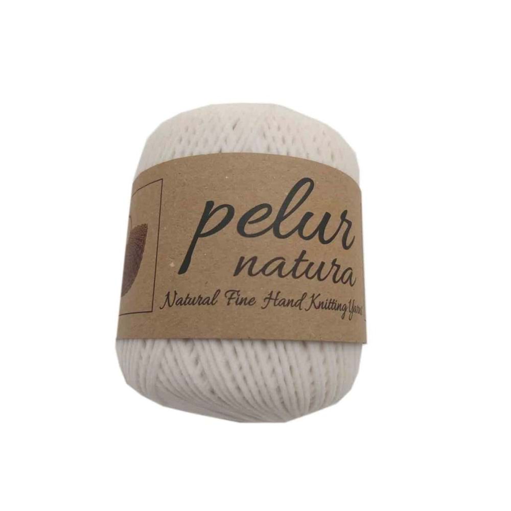 Çanta Aksesuar Kadife Flok İp Krem No:2