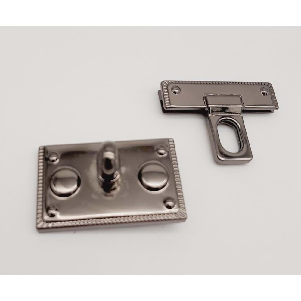 Çanta Aksesuar Füme Renk Kilit No:17