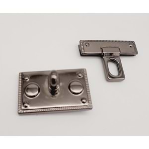 Çanta Aksesuar Füme Renk Kilit No:17