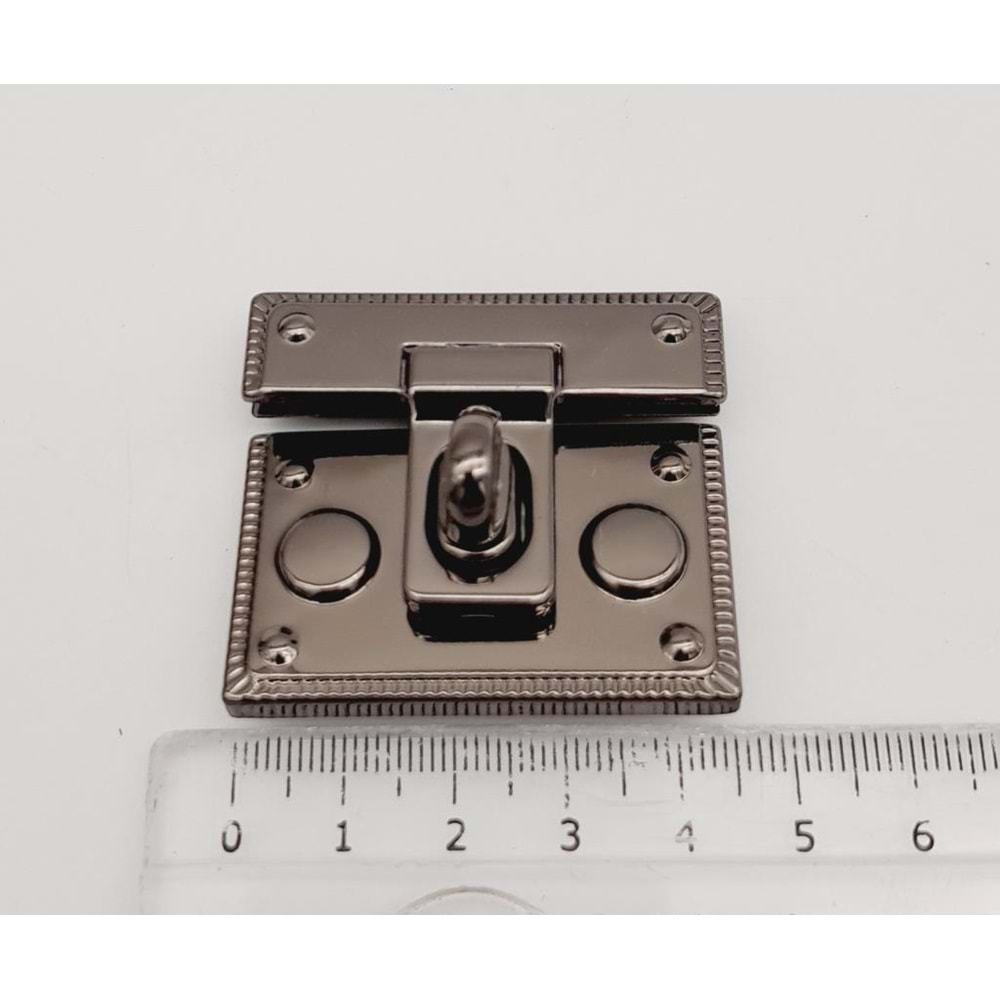 Çanta Aksesuar Füme Renk Kilit No:17