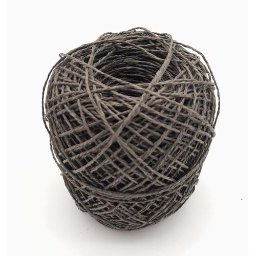 Çanta Aksesuar Antrasit Renk 100 Gr Sarılmış Kağıt İp