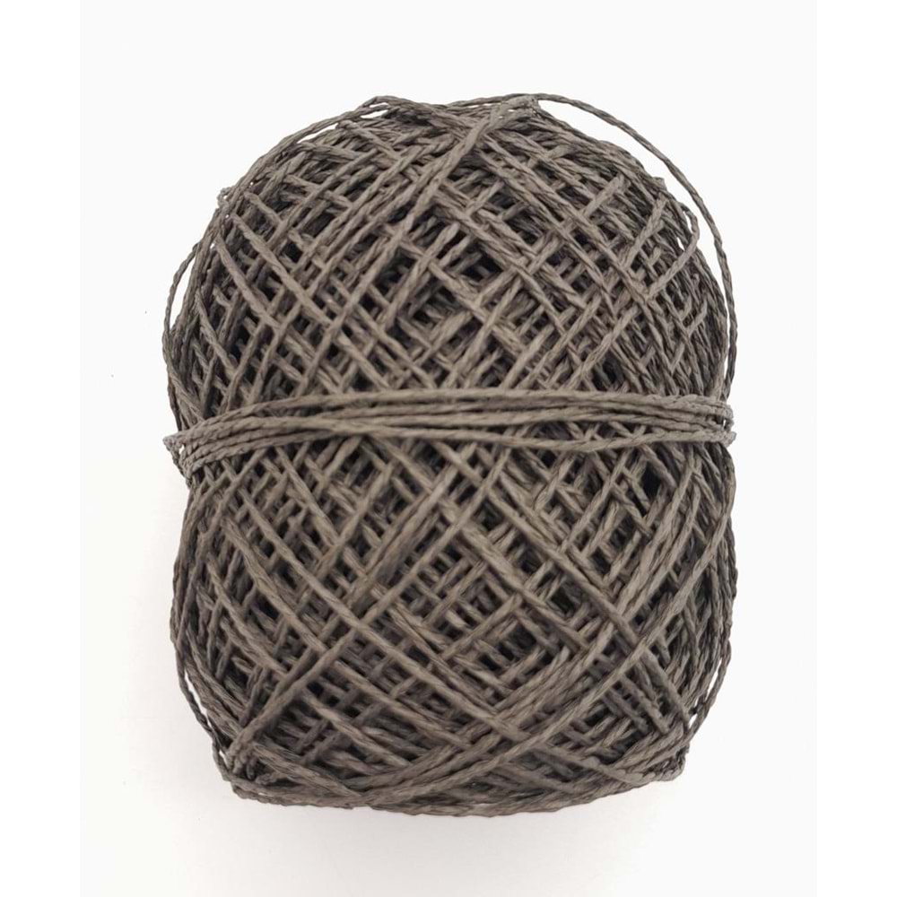 Çanta Aksesuar Antrasit Renk 100 Gr Sarılmış Kağıt İp