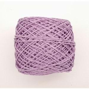 Çanta Aksesuar Açık Mor Renk 100 Gr Sarılmış Kağıt İp