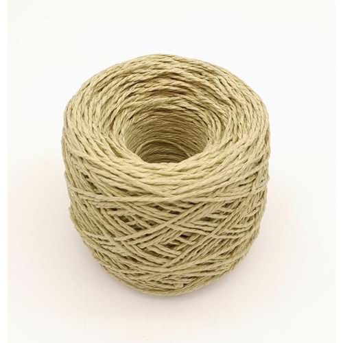 Çanta Aksesuar Küf Yeşili Renk 100 Gr Sarılmış Kağıt İp