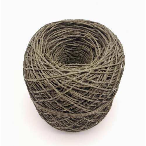 Çanta Aksesuar Koyu Haki Renk 100 Gr Sarılmış Kağıt İp