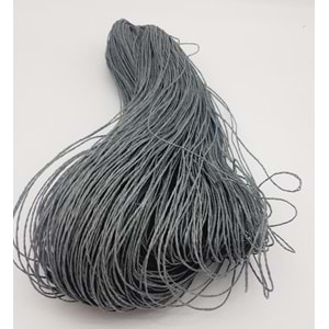 Çanta Aksesuar Koyu Gri-Yeşil Renk Kağıt İp 200 Gr