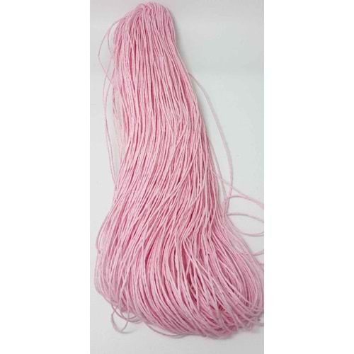 Çanta Aksesuar Pembe Renk Kağıt İp 200 Gr