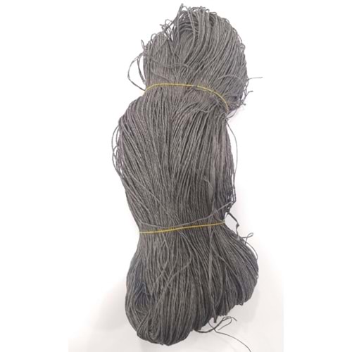 Çanta Aksesuar Koyu Gri Renk Kağıt İp 200 Gr