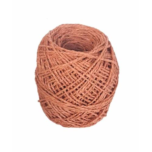 Çanta Aksesuar Kiremit 50 Gr Sarılmış Kağıt İp