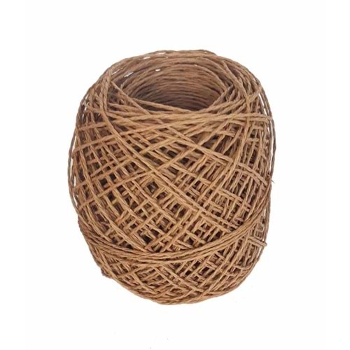 Çanta Aksesuar Koyu Hasır 50 Gr Sarılmış Kağıt İp