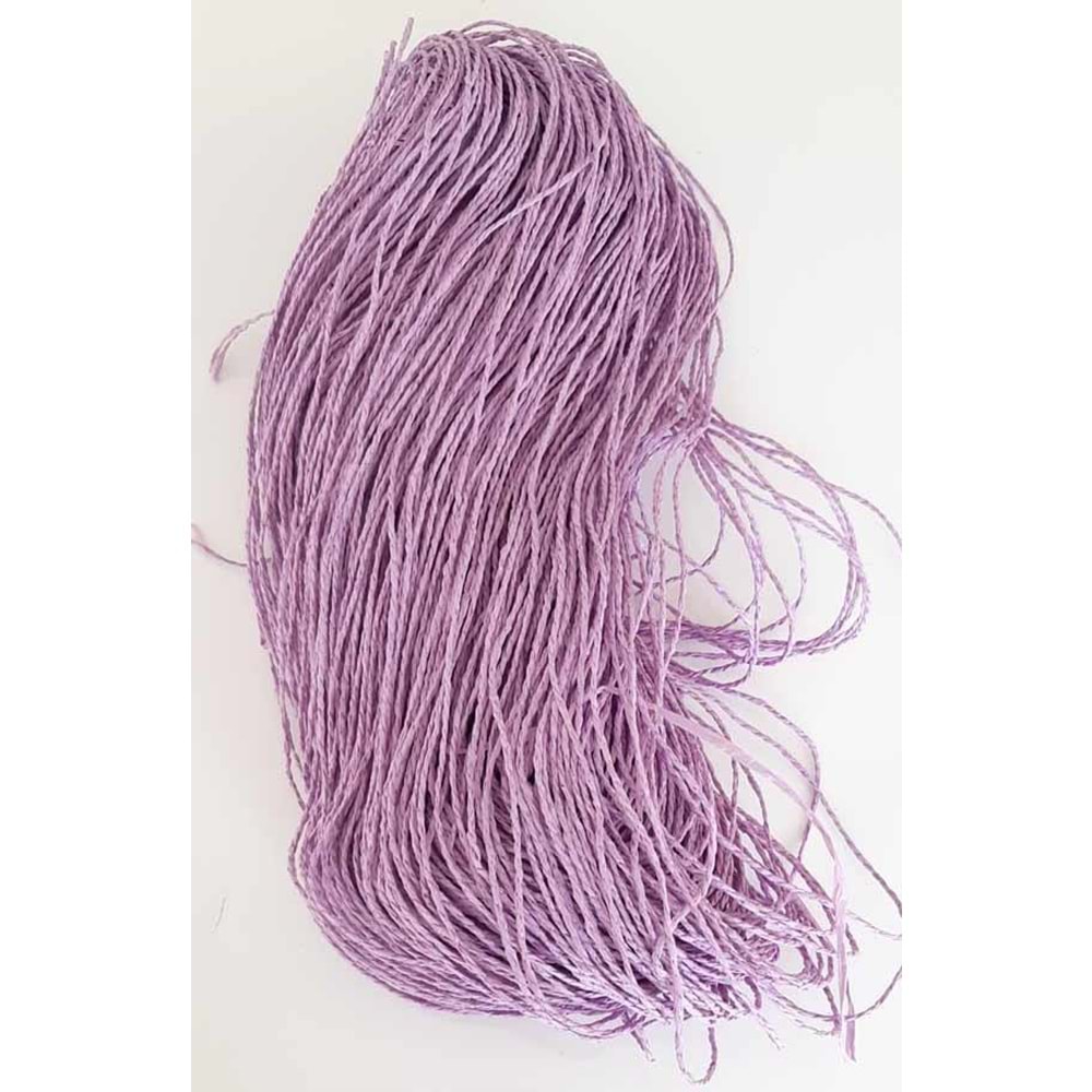 Çanta Aksesuar Açık Mor Renk Kağıt İp 200 Gr