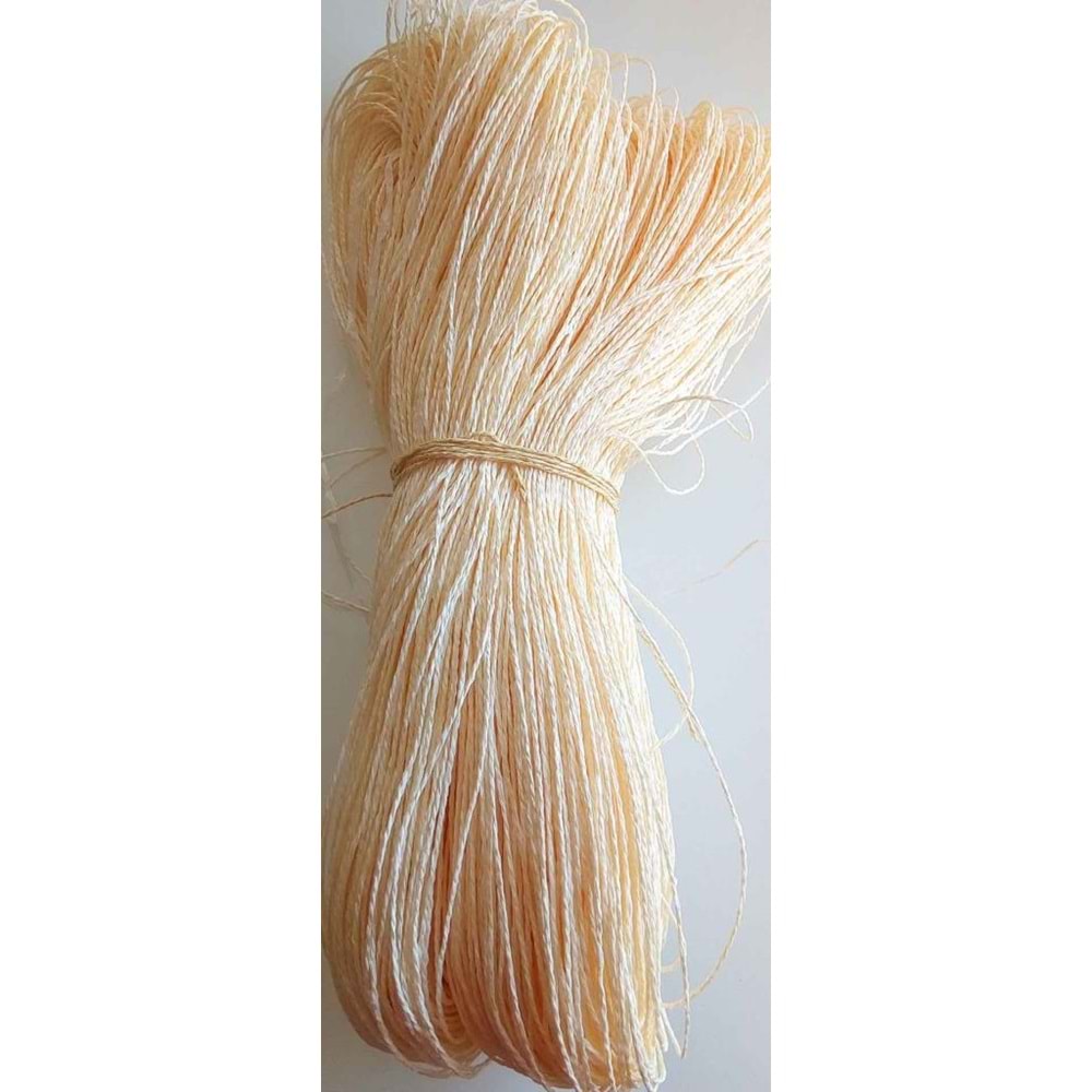 Çanta Aksesuar Krem Renk Kağıt İp 200 Gr