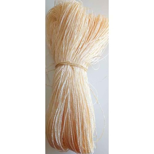 Çanta Aksesuar Krem Renk Kağıt İp 200 Gr