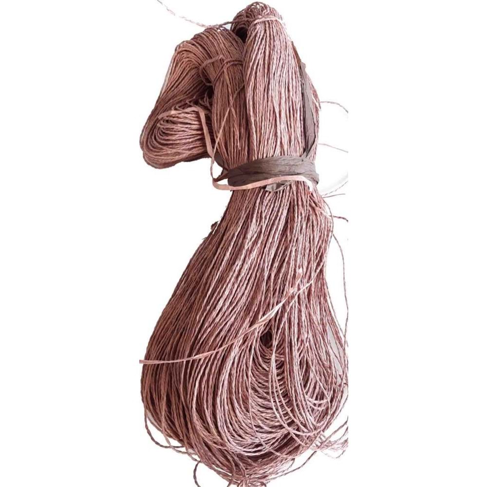 Çanta Aksesuar Gül Kurusu Renk Kağıt İp 200 Gr