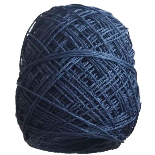 Çanta Aksesuar Sarılmış Kağıt İp Lacivert