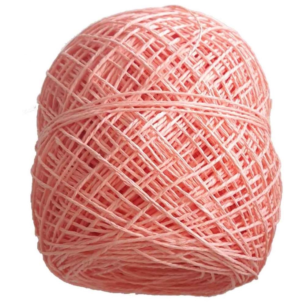 Çanta Aksesuar Sarılmış Kağıt İp Somon