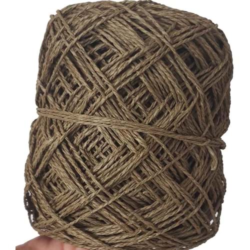 Çanta Aksesuar Sarılmış Kağıt İp Yağ Yeşili