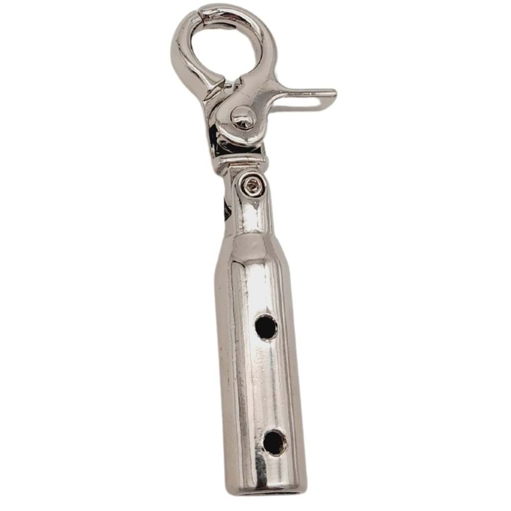 Çanta Aksesuar 7 mm Kancalı Kovan Gümüş Renk 1 Adet