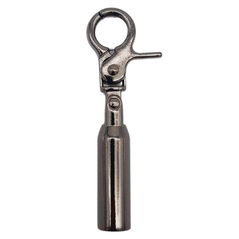 Çanta Aksesuar 7 mm Kancalı Kovan Füme Renk 1 Adet