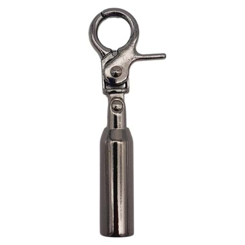 Çanta Aksesuar 7 mm Kancalı Kovan Füme Renk 1 Adet