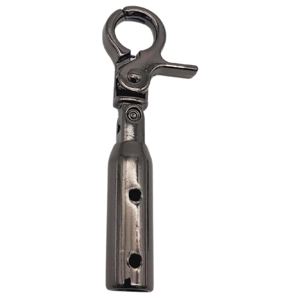 Çanta Aksesuar 7 mm Kancalı Kovan Füme Renk 1 Adet