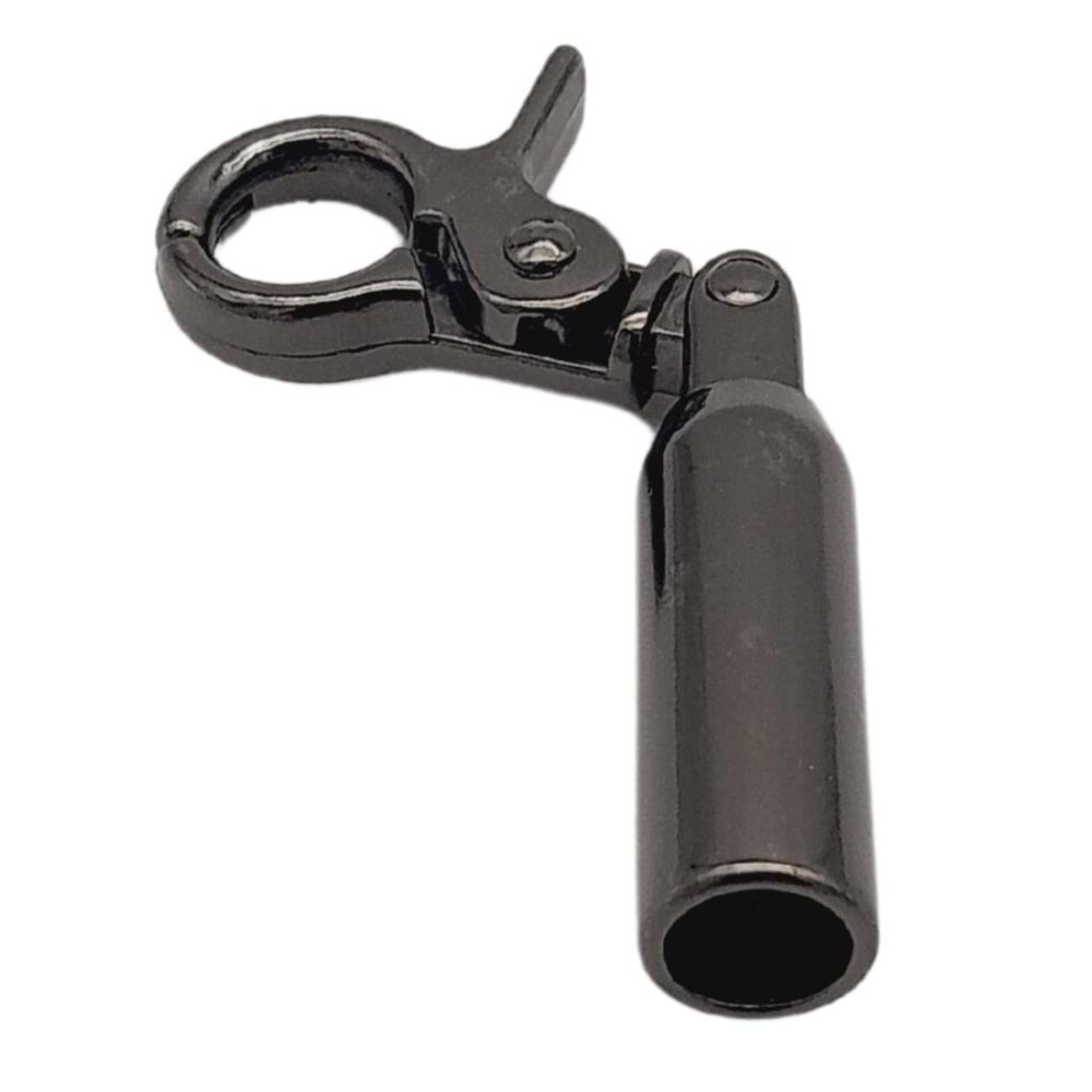 Çanta Aksesuar 7 mm Kancalı Kovan Füme Renk 1 Adet