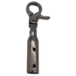 Çanta Aksesuar 7 mm Kancalı Kovan Füme Renk 10 Adet