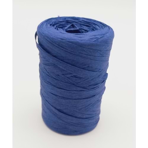 Çanta Aksesuar Lacivert Renk Rafya İp