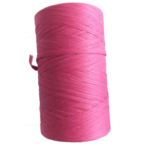 Çanta Aksesuar Fuşya Renk Rafya İp