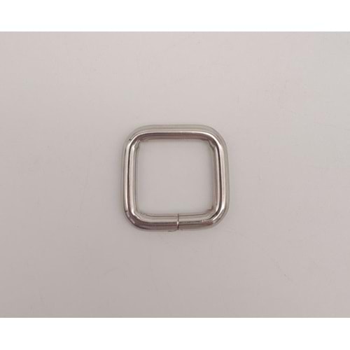 Çanta Aksesuar Gümüş Renk 2 Cm Kare Halka