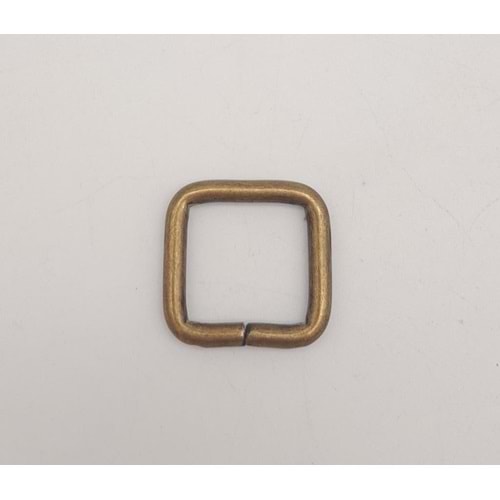 Çanta Aksesuar Antik Renk 2 Cm Kare Halka