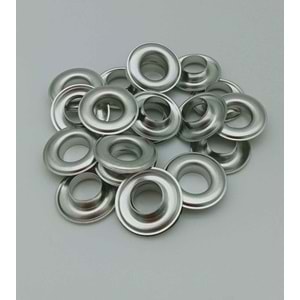 Çanta Aksesuar Gümüş Renk Kuşgözü Kapsül 26 Numara 1 Adet