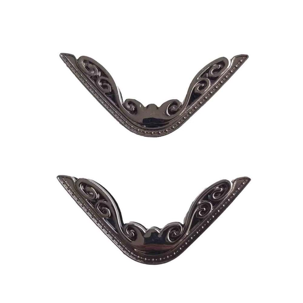 Çanta Aksesuar 2Li Füme Köşe Aparatı Süslü Model