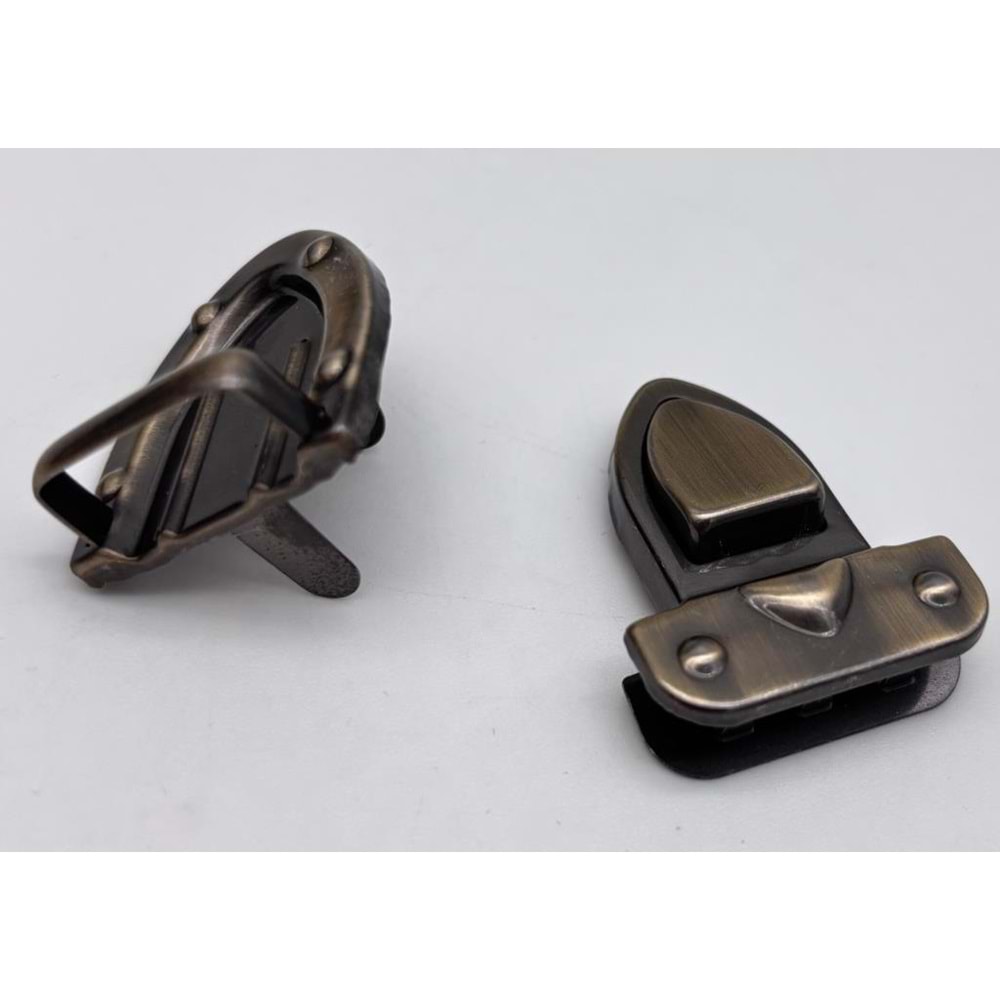 Çanta Aksesuar Antik Uzun Model Çanta Kilidi